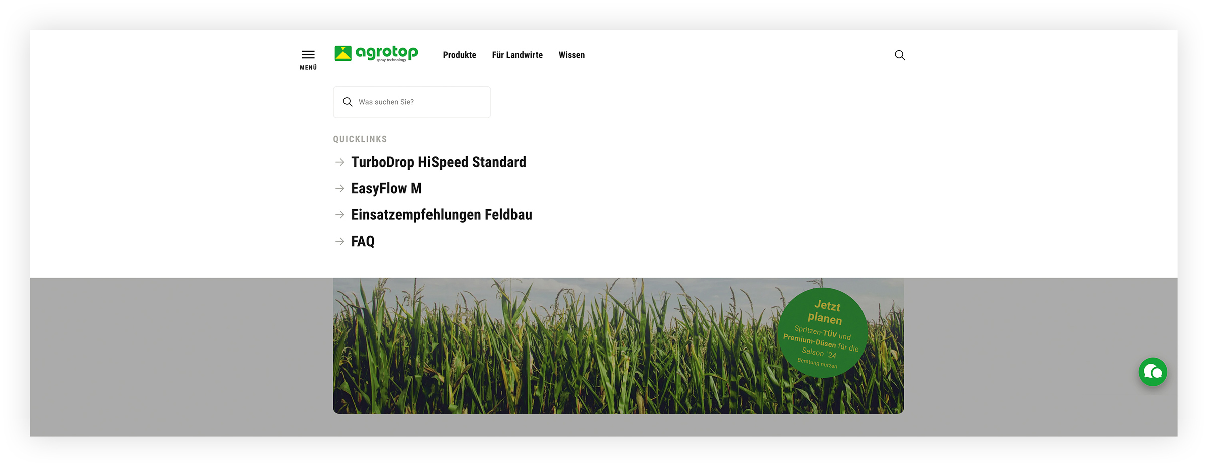 agrotop Website
